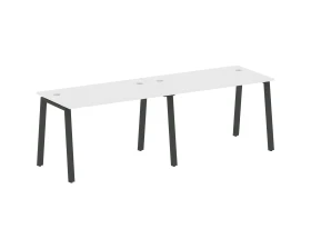 Рабочая станция на 2 раб.места на А-образном м/к 240x72x75 Метал Систем / Metal System images