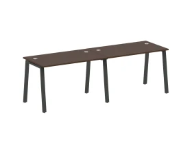 Рабочая станция на 2 раб.места на А-образном м/к 240x72x75 Метал Систем / Metal System images