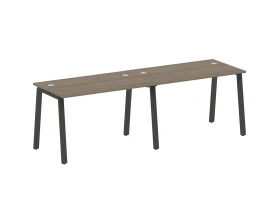 Рабочая станция на 2 раб.места на А-образном м/к 240x72x75 Метал Систем / Metal System images