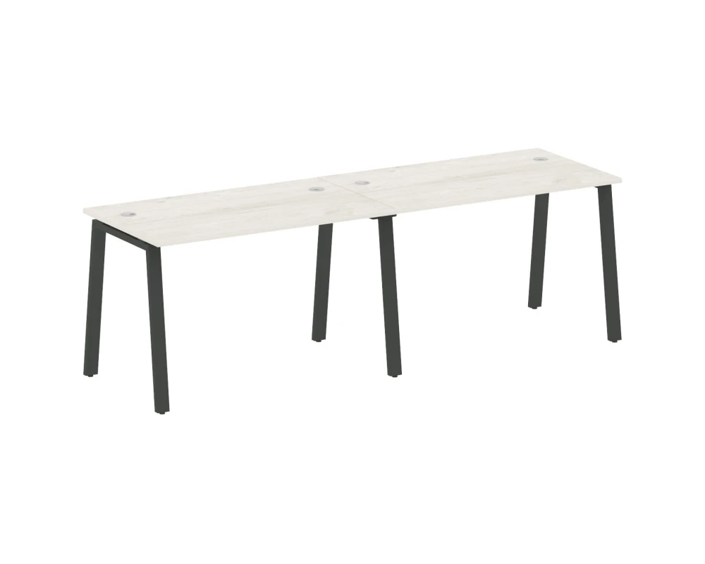 Рабочая станция на 2 раб.места на А-образном м/к 240x72x75 Метал Систем / Metal System