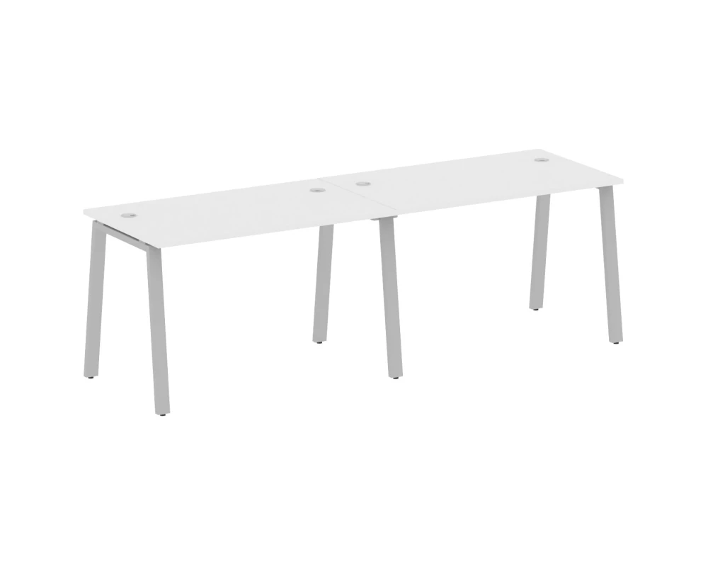 Рабочая станция на 2 раб.места на А-образном м/к 240x72x75 Метал Систем / Metal System