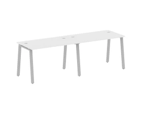 Рабочая станция на 2 раб.места на А-образном м/к 240x72x75 Метал Систем / Metal System images