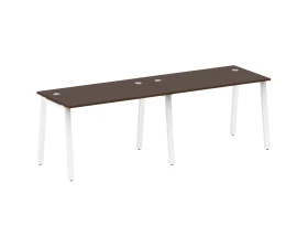 Рабочая станция на 2 раб.места на А-образном м/к 240x72x75 Метал Систем / Metal System images