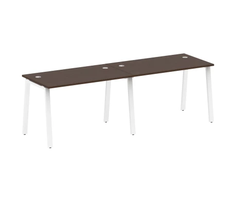 Рабочая станция на 2 раб.места на А-образном м/к 240x72x75 Метал Систем / Metal System