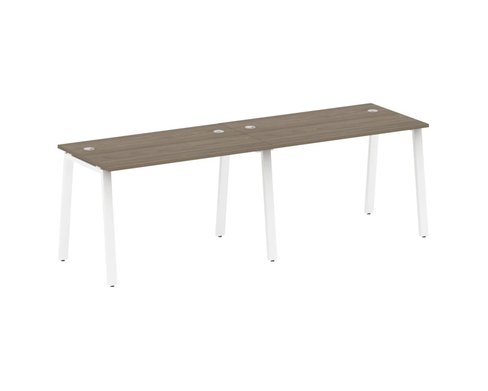 Рабочая станция на 2 раб.места на А-образном м/к 240x72x75 Метал Систем / Metal System