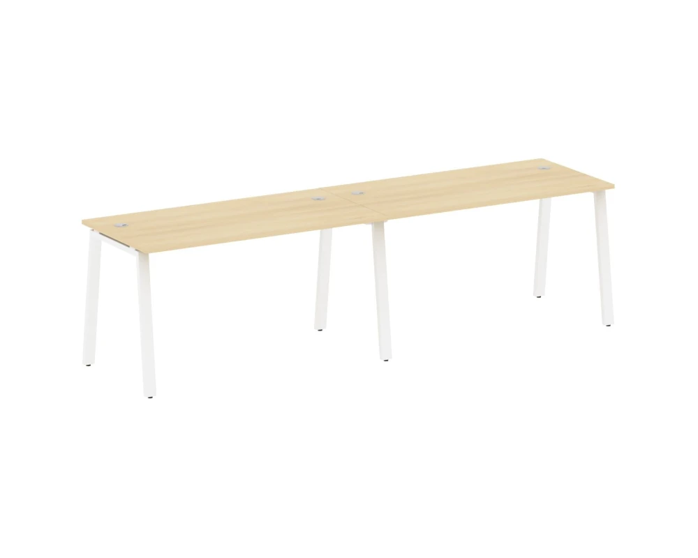 Рабочая станция на 2 раб.места на А-образном м/к 280x72x75 Метал Систем / Metal System