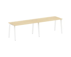 Рабочая станция на 2 раб.места на А-образном м/к 280x72x75 Метал Систем / Metal System images