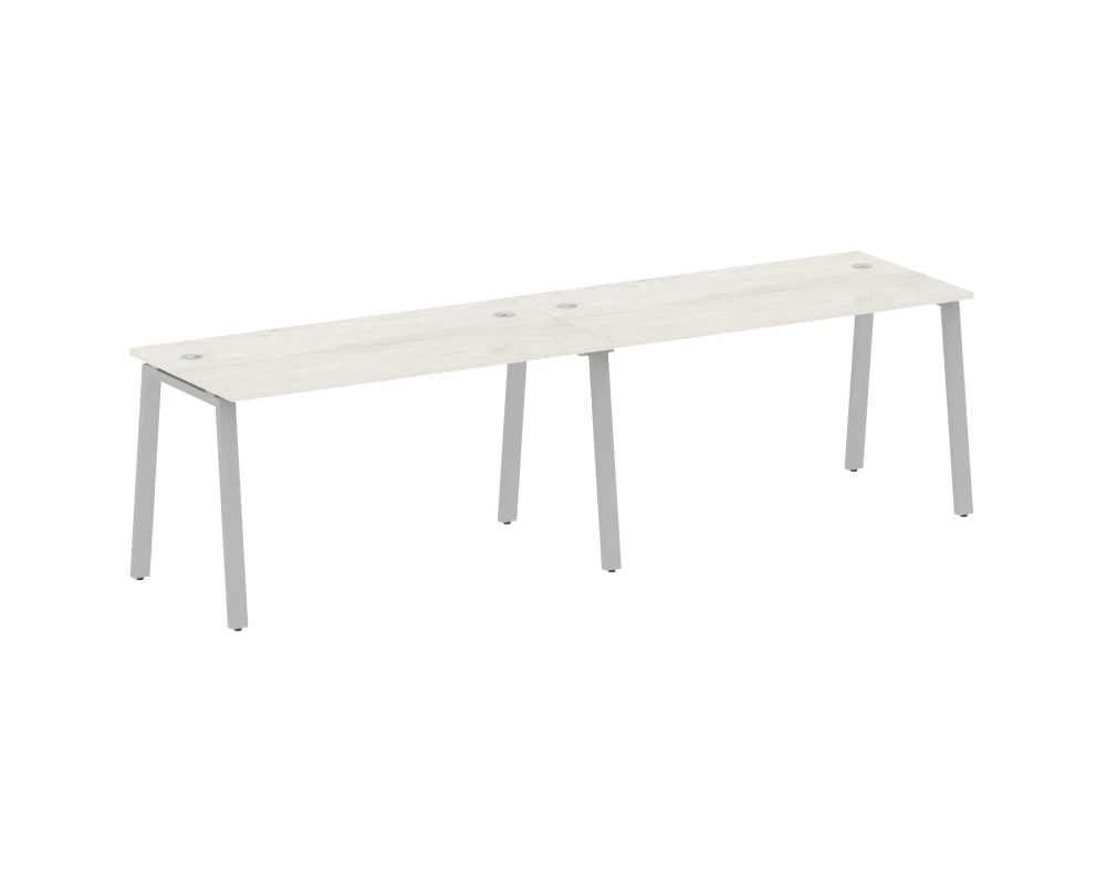 Рабочая станция на 2 раб.места на А-образном м/к 280x72x75 Метал Систем / Metal System