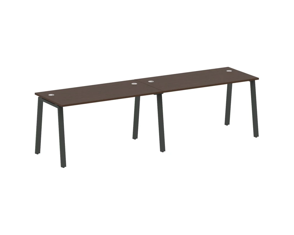 Рабочая станция на 2 раб.места на А-образном м/к 280x72x75 Метал Систем / Metal System