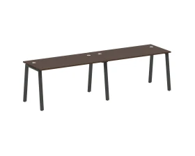 Рабочая станция на 2 раб.места на А-образном м/к 280x72x75 Метал Систем / Metal System images