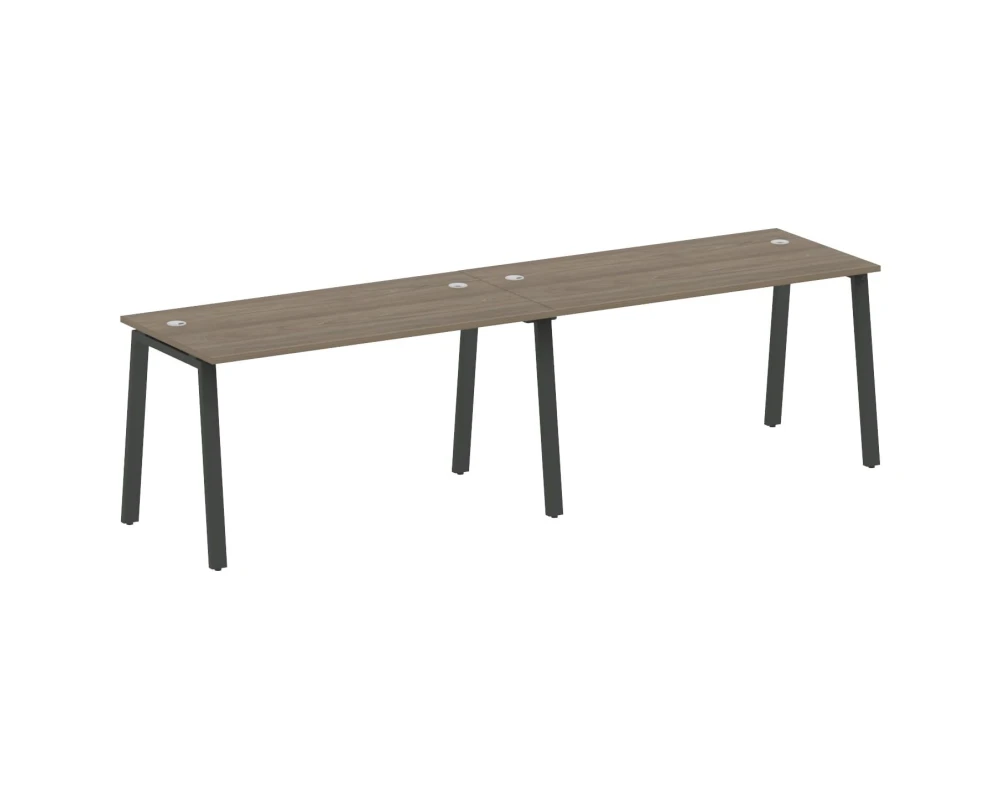 Рабочая станция на 2 раб.места на А-образном м/к 280x72x75 Метал Систем / Metal System