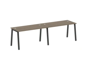 Рабочая станция на 2 раб.места на А-образном м/к 280x72x75 Метал Систем / Metal System images