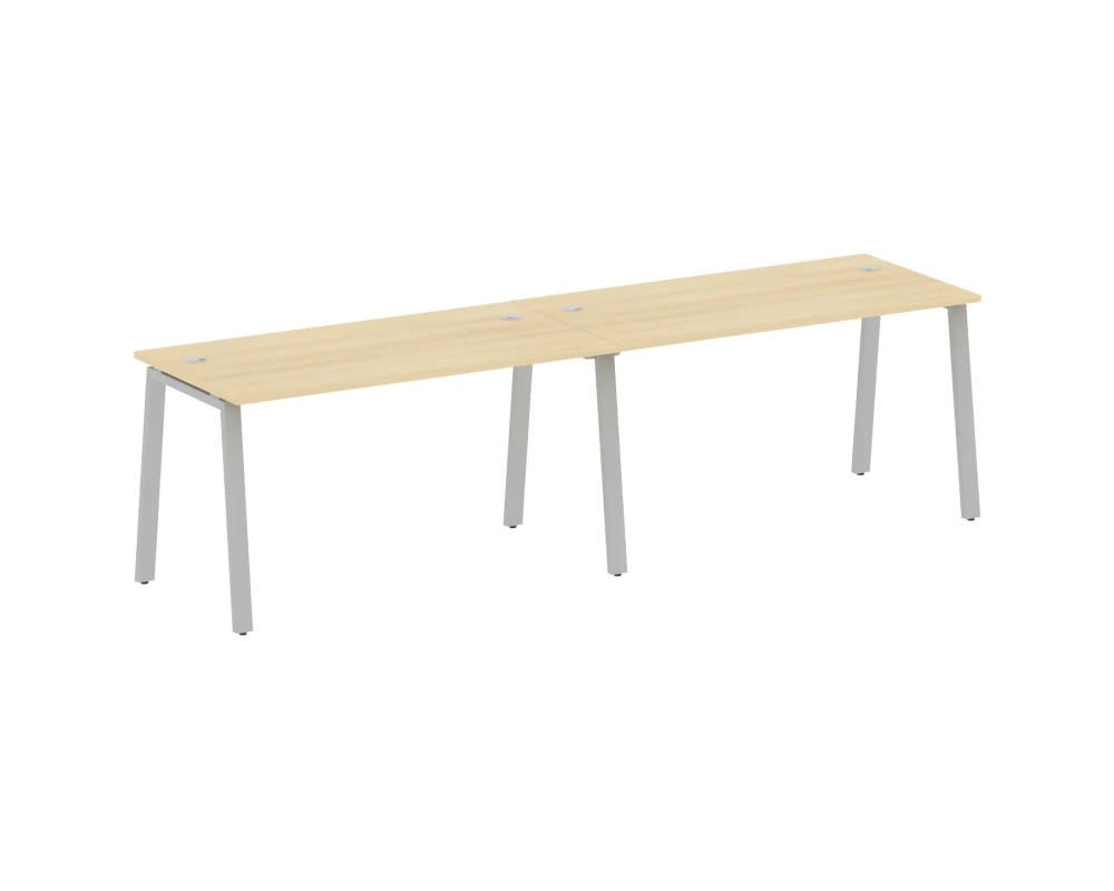 Рабочая станция на 2 раб.места на А-образном м/к 280x72x75 Метал Систем / Metal System