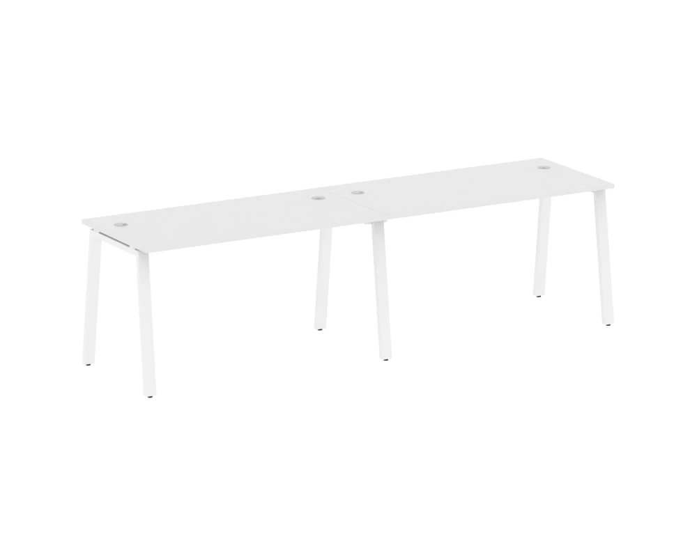 Рабочая станция на 2 раб.места на А-образном м/к 280x72x75 Метал Систем / Metal System