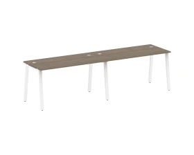 Рабочая станция на 2 раб.места на А-образном м/к 280x72x75 Метал Систем / Metal System images