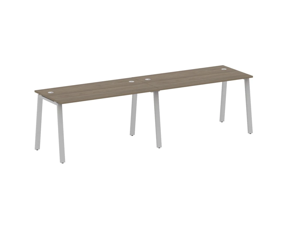 Рабочая станция на 2 раб.места на А-образном м/к 280x72x75 Метал Систем / Metal System