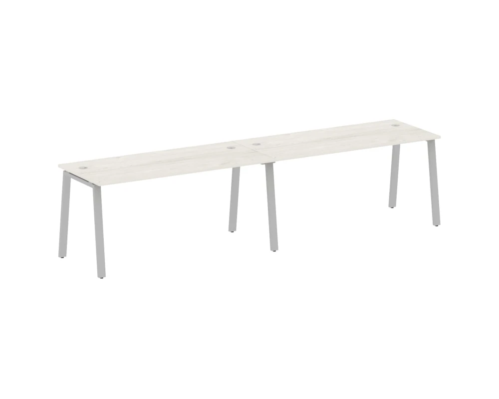 Рабочая станция на 2 раб.места на А-образном м/к 320x72x75 Метал Систем / Metal System