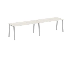 Рабочая станция на 2 раб.места на А-образном м/к 320x72x75 Метал Систем / Metal System images