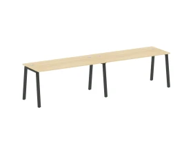 Рабочая станция на 2 раб.места на А-образном м/к 320x72x75 Метал Систем / Metal System images