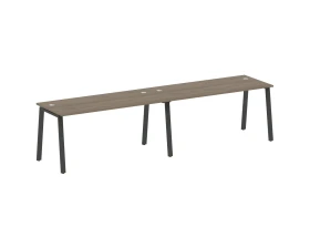 Рабочая станция на 2 раб.места на А-образном м/к 320x72x75 Метал Систем / Metal System images