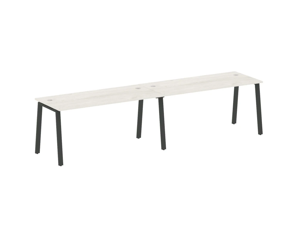 Рабочая станция на 2 раб.места на А-образном м/к 320x72x75 Метал Систем / Metal System