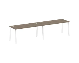 Рабочая станция на 2 раб.места на А-образном м/к 320x72x75 Метал Систем / Metal System images