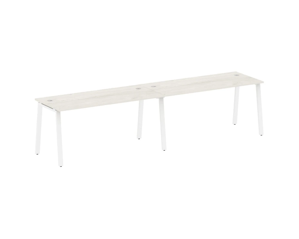 Рабочая станция на 2 раб.места на А-образном м/к 320x72x75 Метал Систем / Metal System