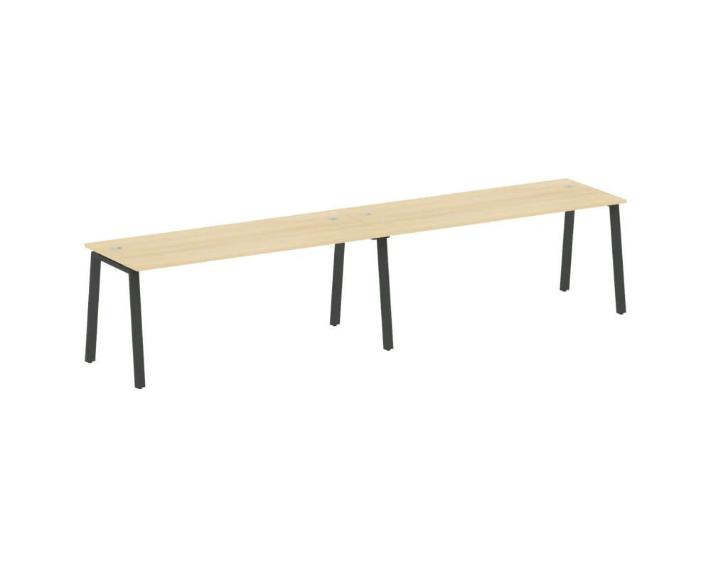 Рабочая станция на 2 раб.места на А-образном м/к 360x72x75 Метал Систем / Metal System