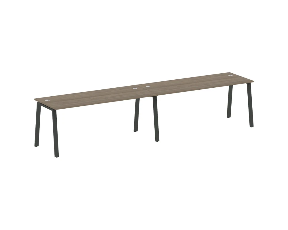 Рабочая станция на 2 раб.места на А-образном м/к 360x72x75 Метал Систем / Metal System