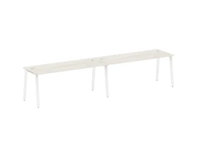 Рабочая станция на 2 раб.места на А-образном м/к 360x72x75 Метал Систем / Metal System images