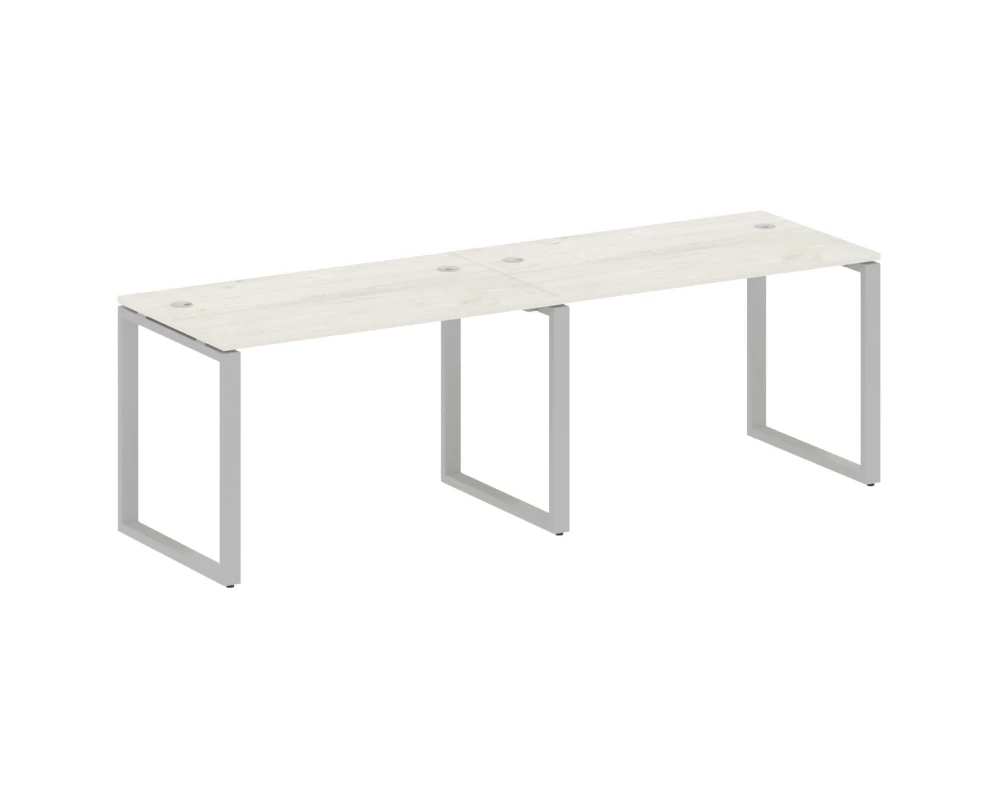 Рабочая станция на 2 раб.места на О-образном м/к 240x72x75 Метал Систем / Metal System