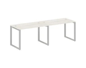 Рабочая станция на 2 раб.места на О-образном м/к 240x72x75 Метал Систем / Metal System images