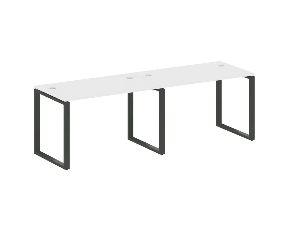 Рабочая станция на 2 раб.места на О-образном м/к 240x72x75 Метал Систем / Metal System