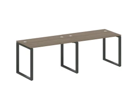 Рабочая станция на 2 раб.места на О-образном м/к 240x72x75 Метал Систем / Metal System images