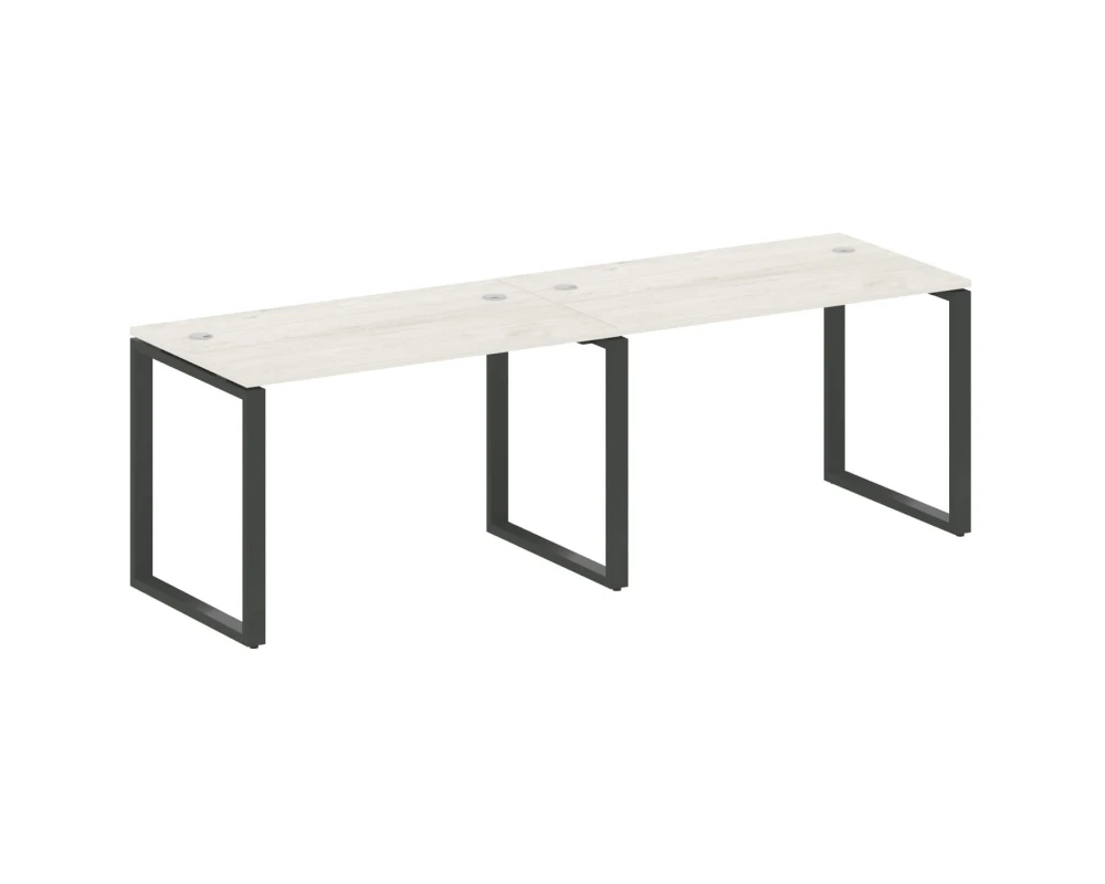 Рабочая станция на 2 раб.места на О-образном м/к 240x72x75 Метал Систем / Metal System