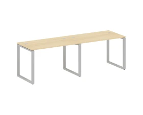 Рабочая станция на 2 раб.места на О-образном м/к 240x72x75 Метал Систем / Metal System images