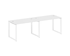 Рабочая станция на 2 раб.места на О-образном м/к 240x72x75 Метал Систем / Metal System images