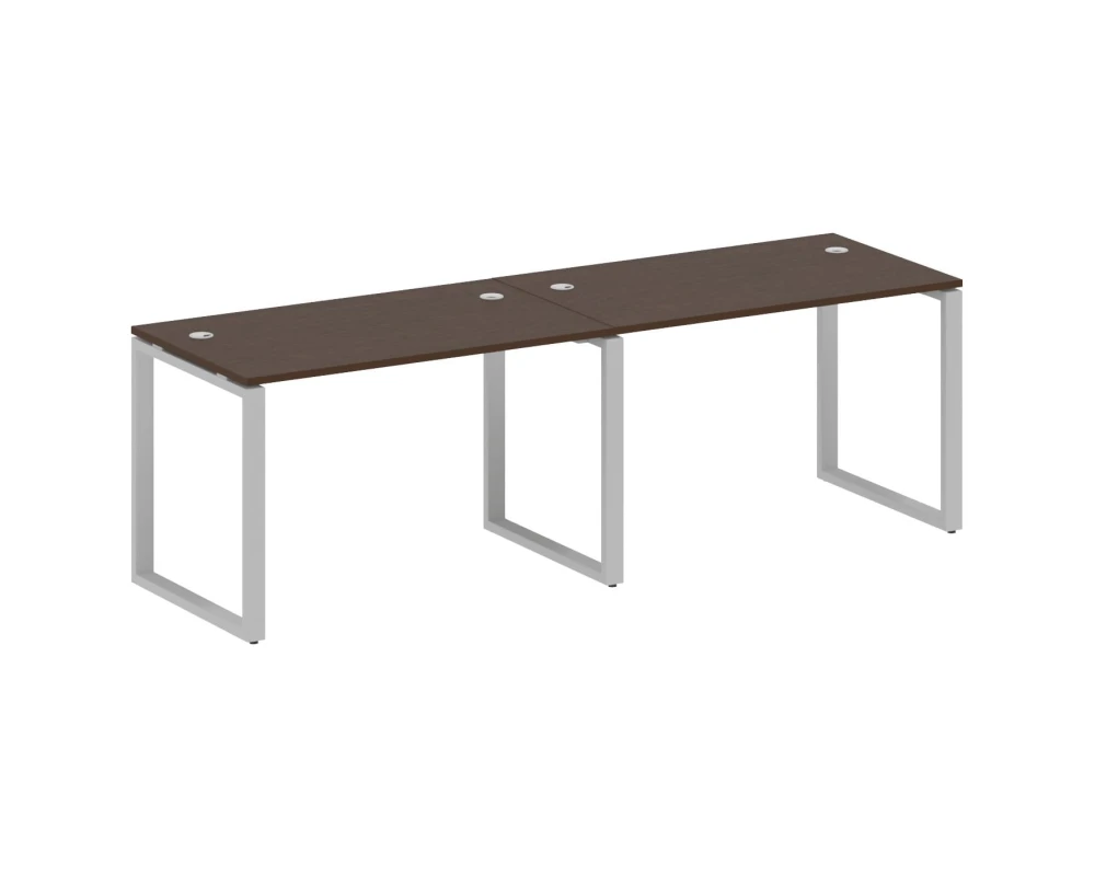 Рабочая станция на 2 раб.места на О-образном м/к 240x72x75 Метал Систем / Metal System