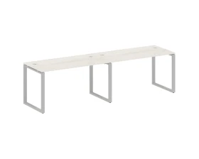 Рабочая станция на 2 раб.места на О-образном м/к 280x72x75 Метал Систем / Metal System images