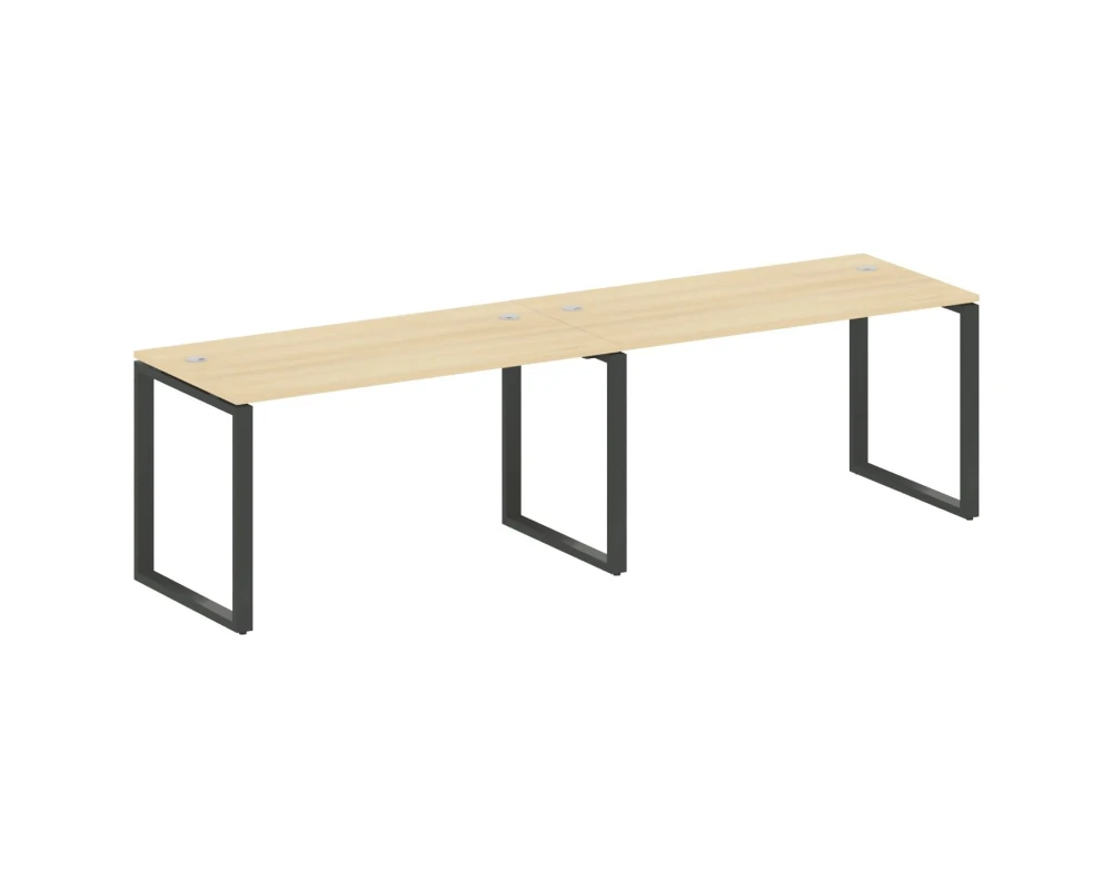 Рабочая станция на 2 раб.места на О-образном м/к 280x72x75 Метал Систем / Metal System