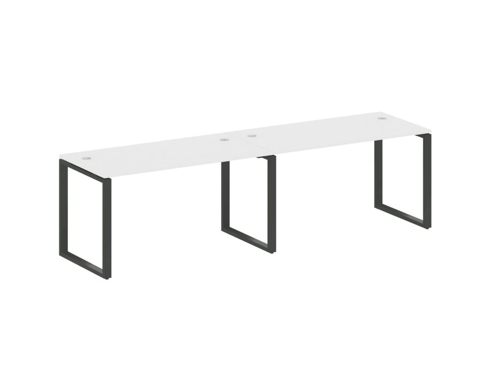 Рабочая станция на 2 раб.места на О-образном м/к 280x72x75 Метал Систем / Metal System