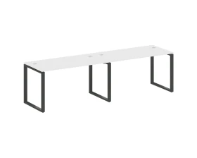 Рабочая станция на 2 раб.места на О-образном м/к 280x72x75 Метал Систем / Metal System images