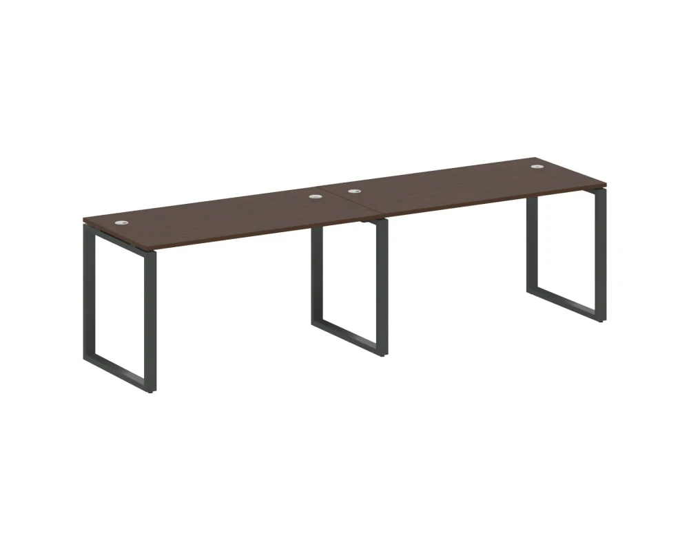 Рабочая станция на 2 раб.места на О-образном м/к 280x72x75 Метал Систем / Metal System