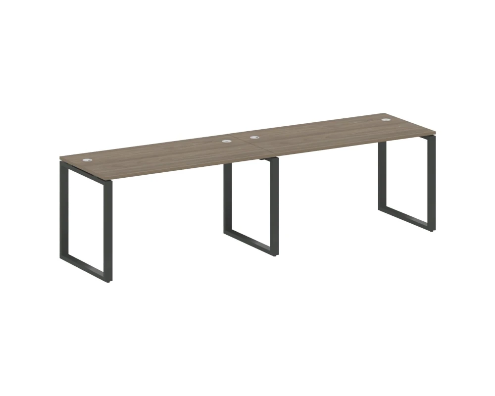 Рабочая станция на 2 раб.места на О-образном м/к 280x72x75 Метал Систем / Metal System