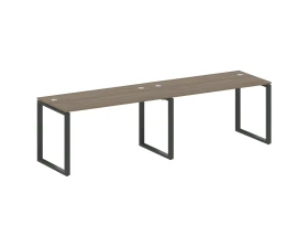 Рабочая станция на 2 раб.места на О-образном м/к 280x72x75 Метал Систем / Metal System images