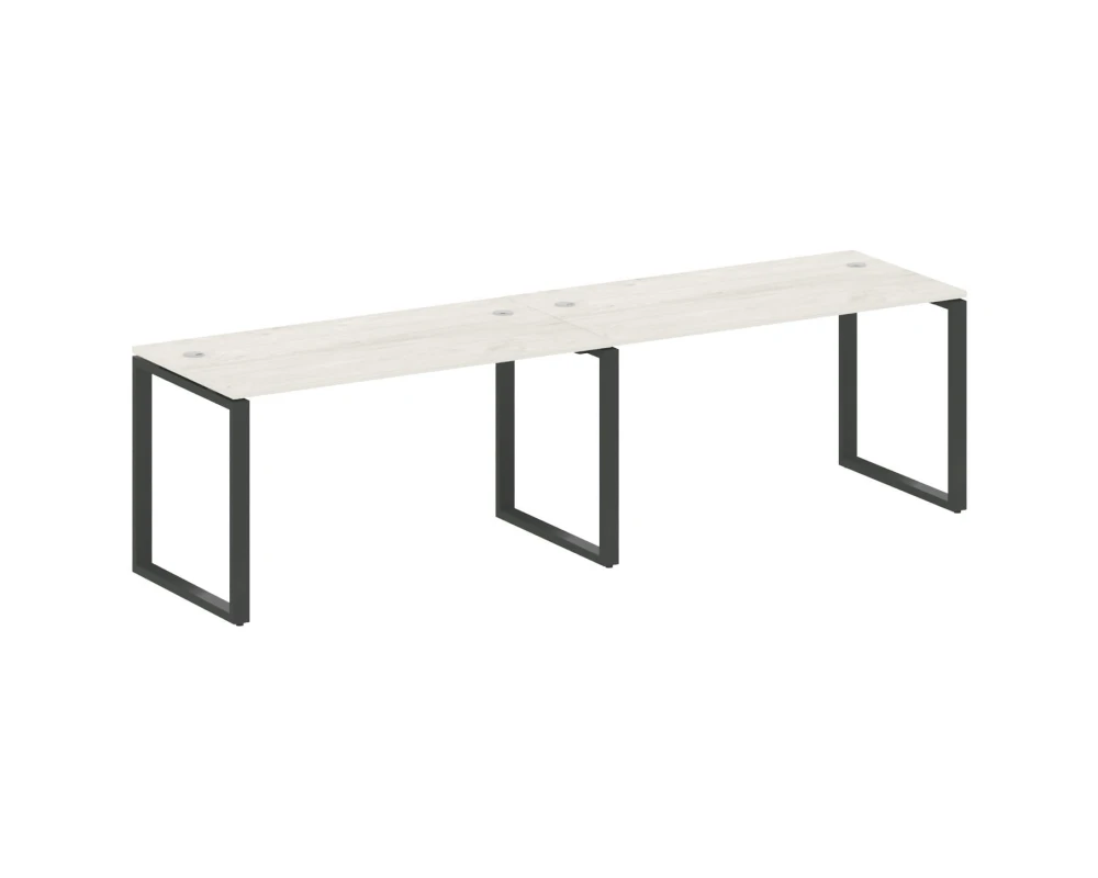 Рабочая станция на 2 раб.места на О-образном м/к 280x72x75 Метал Систем / Metal System