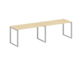 Рабочая станция на 2 раб.места на О-образном м/к 280x72x75 Метал Систем / Metal System images