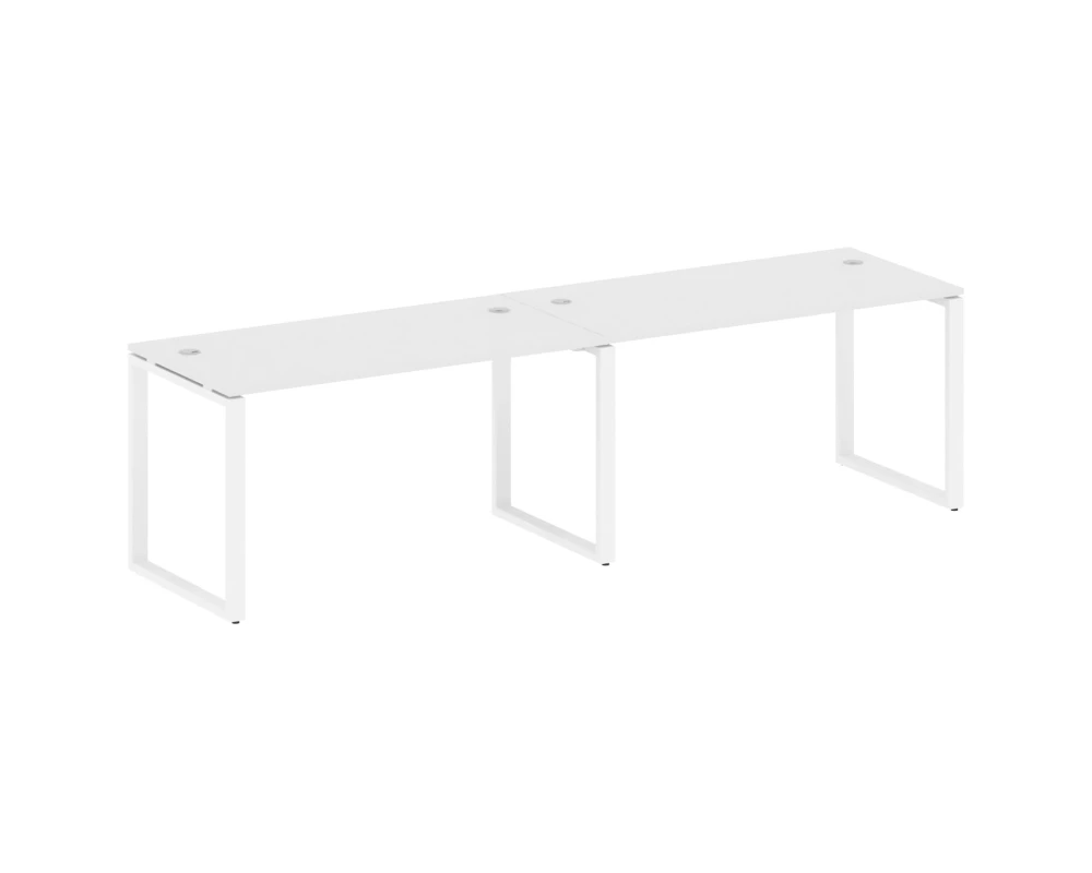 Рабочая станция на 2 раб.места на О-образном м/к 280x72x75 Метал Систем / Metal System