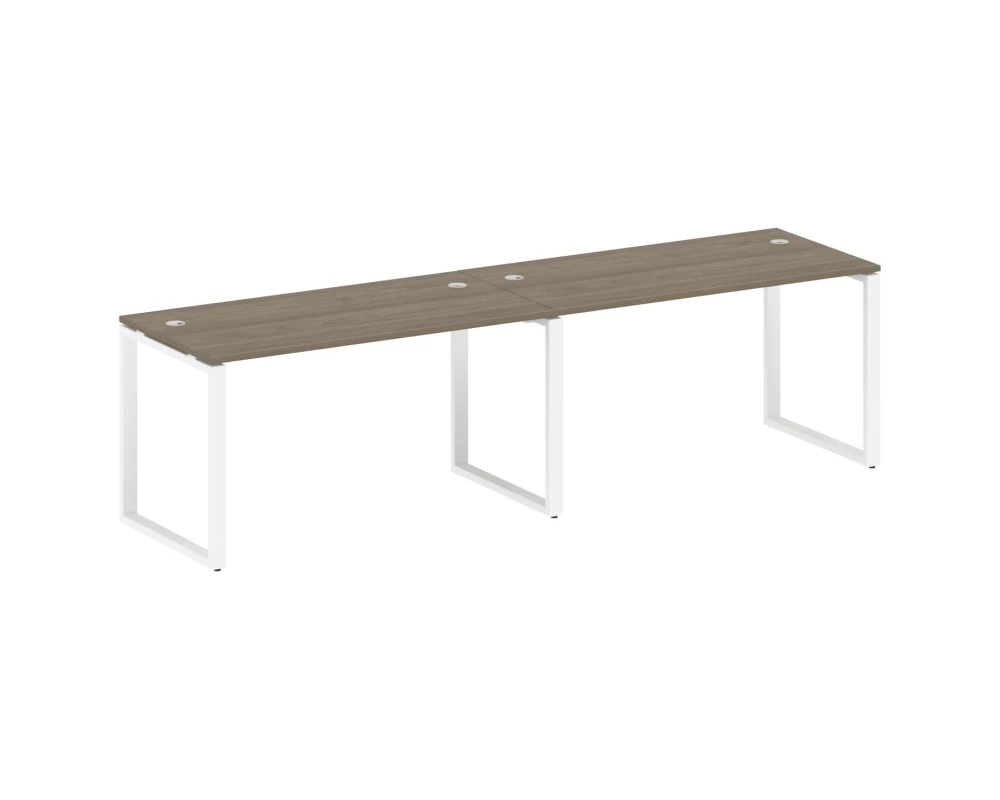 Рабочая станция на 2 раб.места на О-образном м/к 280x72x75 Метал Систем / Metal System