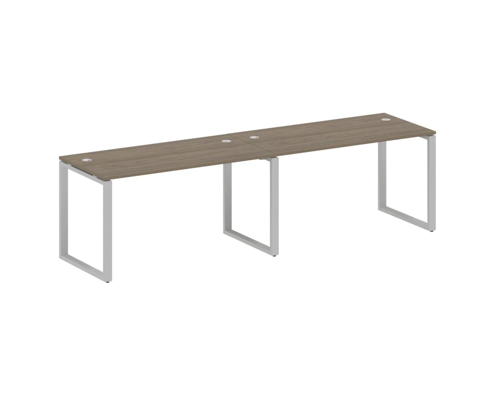 Рабочая станция на 2 раб.места на О-образном м/к 280x72x75 Метал Систем / Metal System